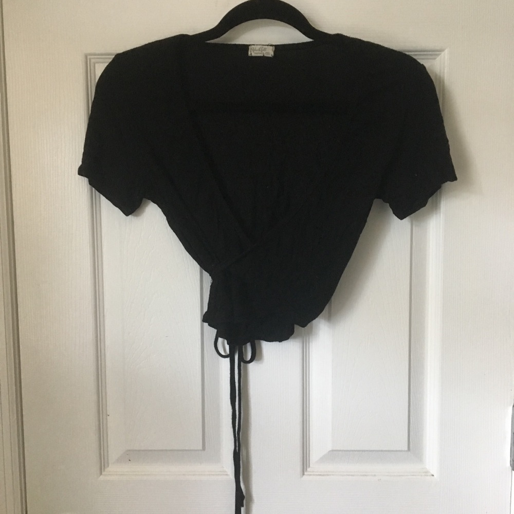 Brandy Melville wrap top